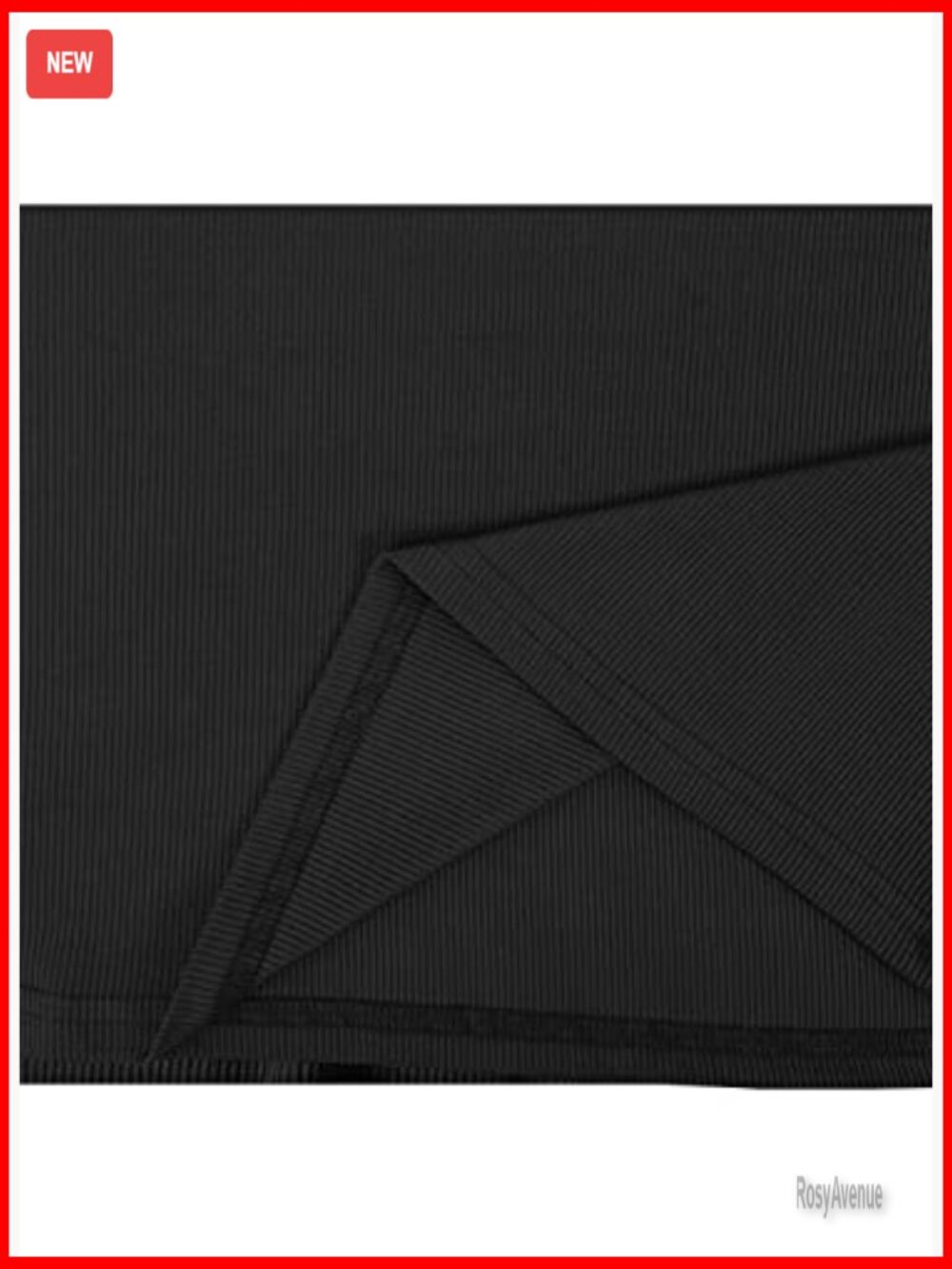 Deep V Neck Short Sleeve Ribbed Knit Blouse Sexy Casual Top - Picture 6 of 7